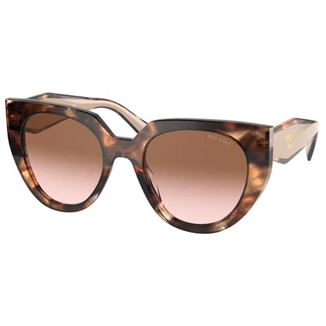 prada glasses havana pink